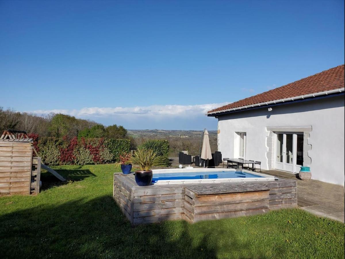 Family Home With Pool Saint-Lon-Les-Mines Exterior photo